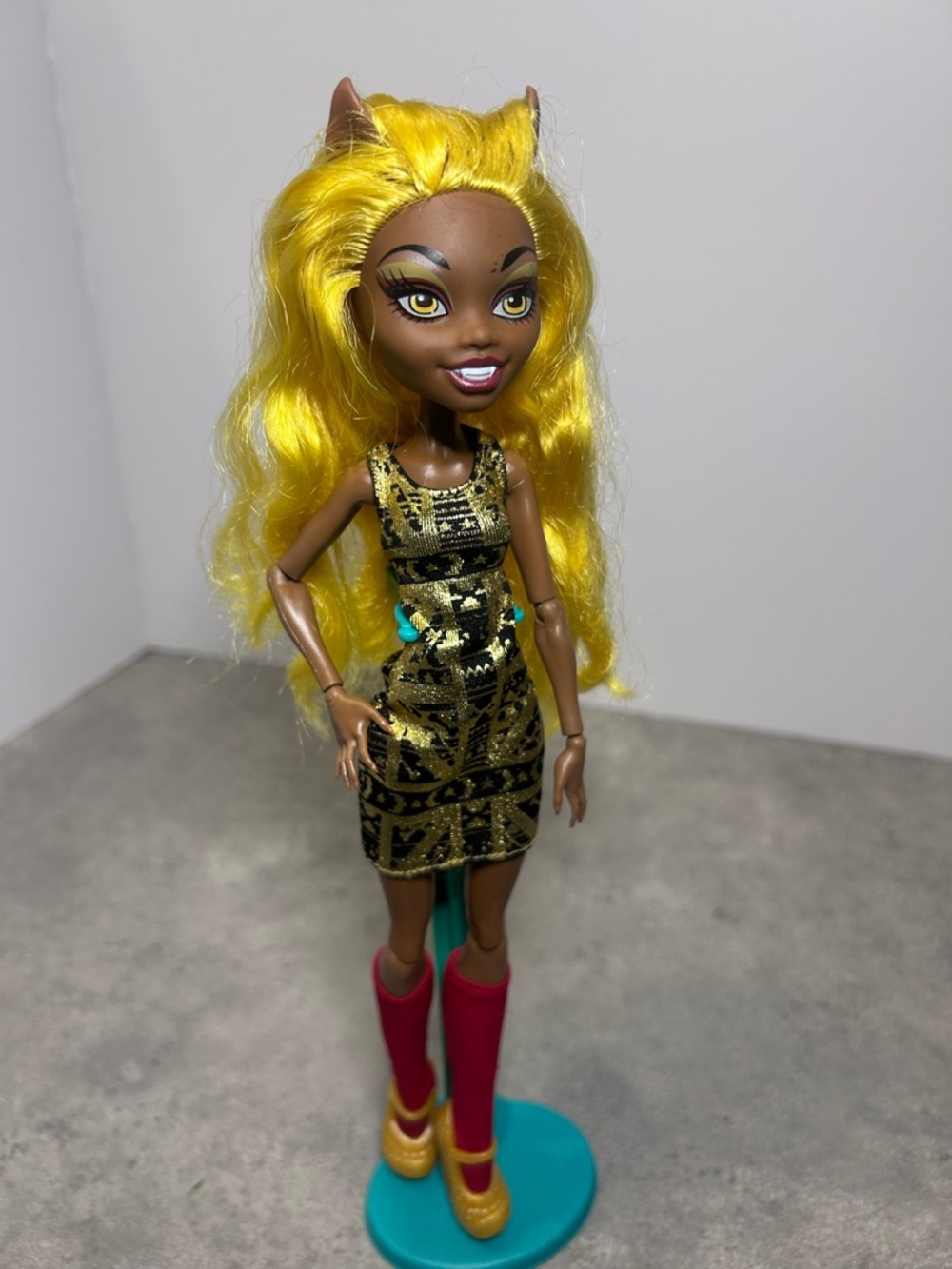 MONSTER HIGH DOLLS Clawdia Wolf de la gamme Frights, Camera, Action
